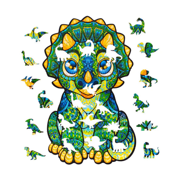 Animaux pour enfants | Puzzle d'images Woodlika